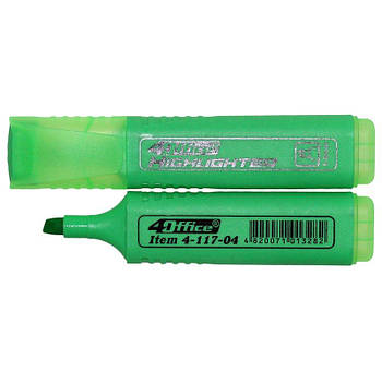4OFFICE Текстмаркер 1-5 мм зелений 4-117-04 G-Rich