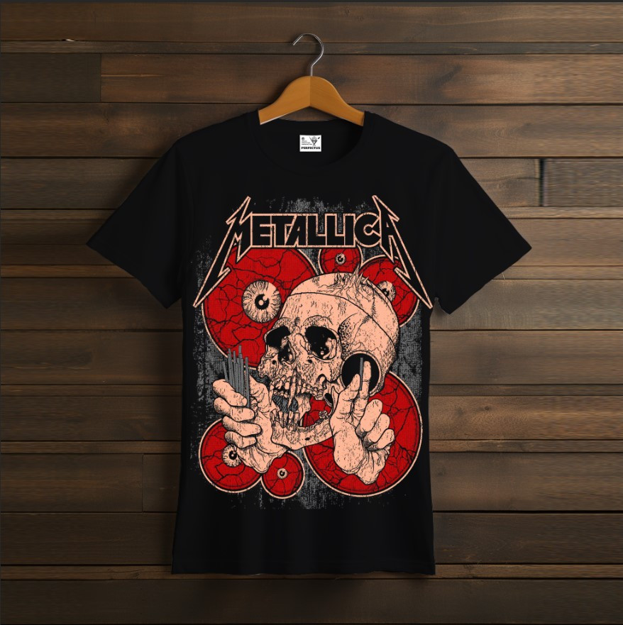 Футболка унісекс з принтом "Metallica", металіка, лого, група, фанат, подарунок, Rock Band, група, гурт, рок, музиканти, виконавці