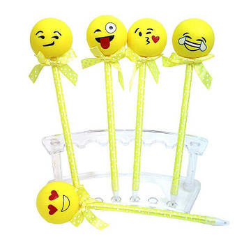 Ручка-іграшка кулькова антистрес "Смайли" 1309DSCN G-Rich