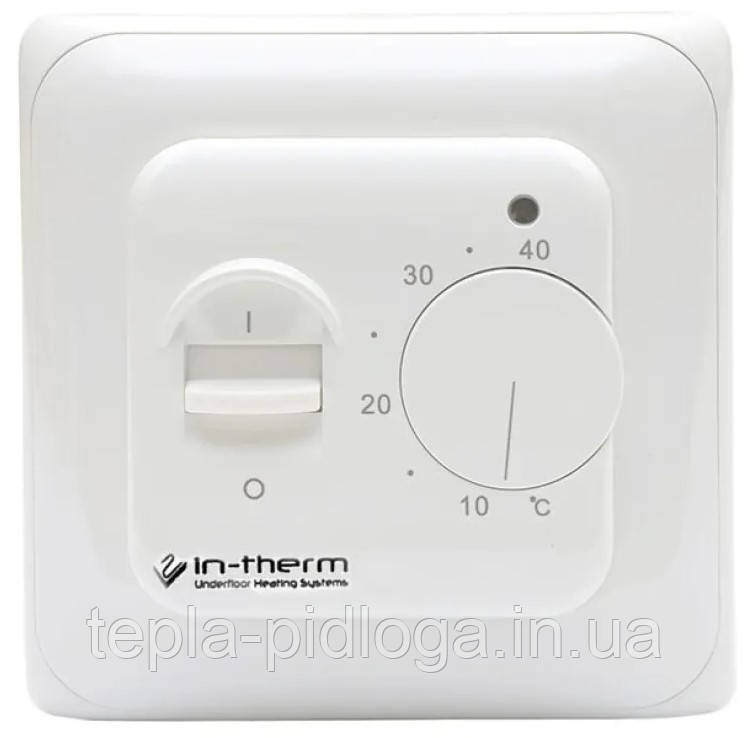 Терморегулятор In-Therm RTC 70.26 БІЛИЙ /ЧОРНИЙ