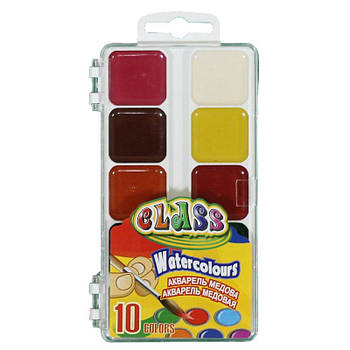 Фарби акварельні медові 10 кольорів. 7615 G-Rich