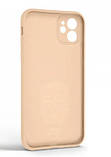 Силіконовий чохол для iPhone 11 - Ring Color case, Pink Sand, фото 4