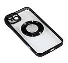 Магнітний чохол XON PhoneCase Magnetic для iPhone 14 Plus (PCMC1114200B 7904) Чорний/Прозорий, фото 3