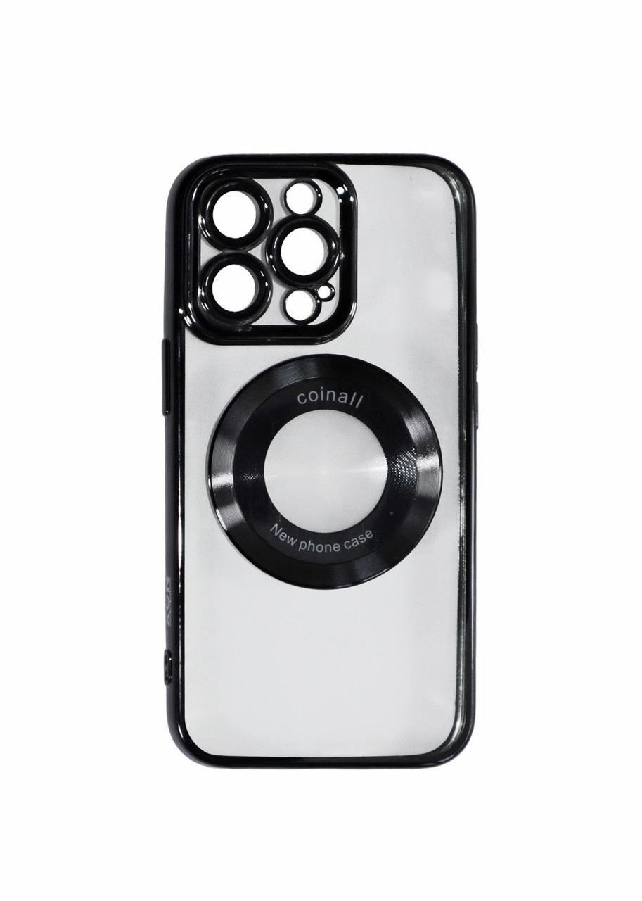 Магнітний чохол XON PhoneCase Magnetic для iPhone 13 Pro (PCMC1113300B 7935) Чорний/Прозорий