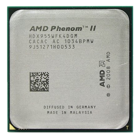 Процесор AMD Phenom II X4 955 Socket AM3 (HDX955WFK4DGM) Б/В