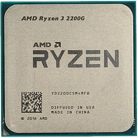 Процесор AMD Ryzen 3 2200G Socket AM4 (YD2200C5FBBOX) Б/В