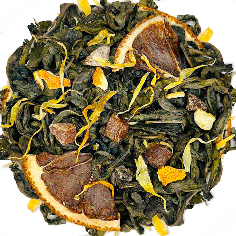 Чай зелений стиглий апельсин, 100г