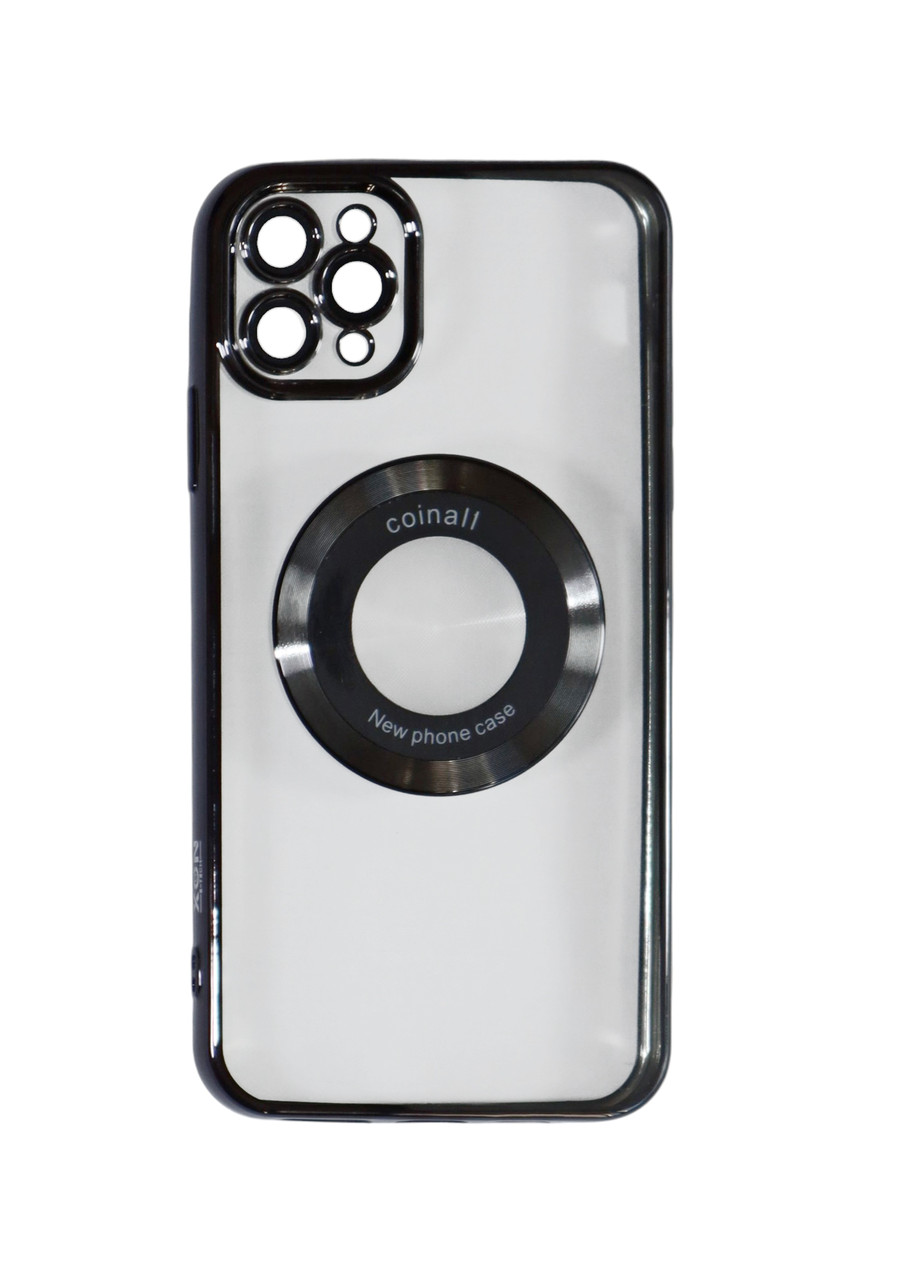 Магнітний чохол XON PhoneCase Magnetic для iPhone 11 Pro Max (PCMC1111400B 8000) Чорний/Прозорий