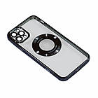 Магнітний чохол XON PhoneCase Magnetic для iPhone 11 Pro Max (PCMC1111400B 8000) Чорний/Прозорий, фото 3