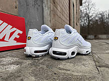 Чоловічі кросівки Nike Air Max Plus TN White білі, фото 5