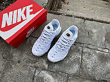 Чоловічі кросівки Nike Air Max Plus TN White білі, фото 6