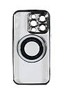 Магнітний чохол XON PhoneCase Magnetic для iPhone 14 Pro (PCMC1114300G 8048) Сірий/Прозорий, фото 4