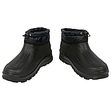 Чоловічі зимові утеплені калоші зі шнурком на хутрі легкі піна ЕВА Verona Верона чорні розмір 40-46, фото 2