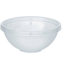 Салатниця 1,5 л пластикова Гемопласт, прозора (колекція АЙС)