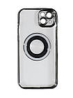 Магнітний чохол XON PhoneCase Magnetic для iPhone 14 Plus (PCMC1114200G 68055) Сірий/Прозорий, фото 3