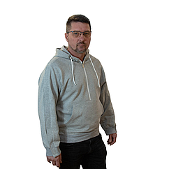 Толстовка адаптивна  меланж двонитка