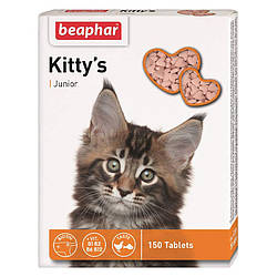 Beaphar (Беафар) Kitty's Junior Вітаміни з біотином для кошенят 150 табл