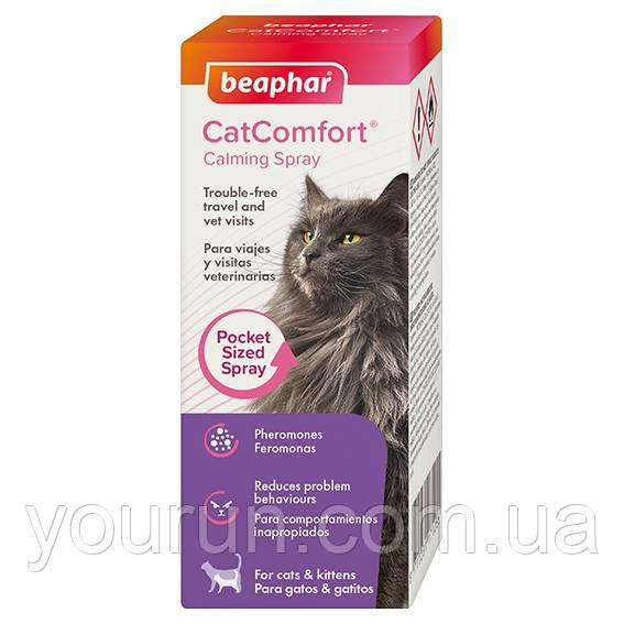 Beaphar (Беафар) CatComfort Кишеньковий заспокійливий спрей з феромонами для котів 30 мл