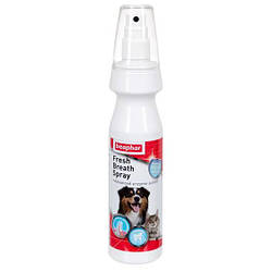 Beaphar (Беафар) Fresh Breath Spray - Спрей для чищення зубів та свіжого дихання у котів та собак 150 мл