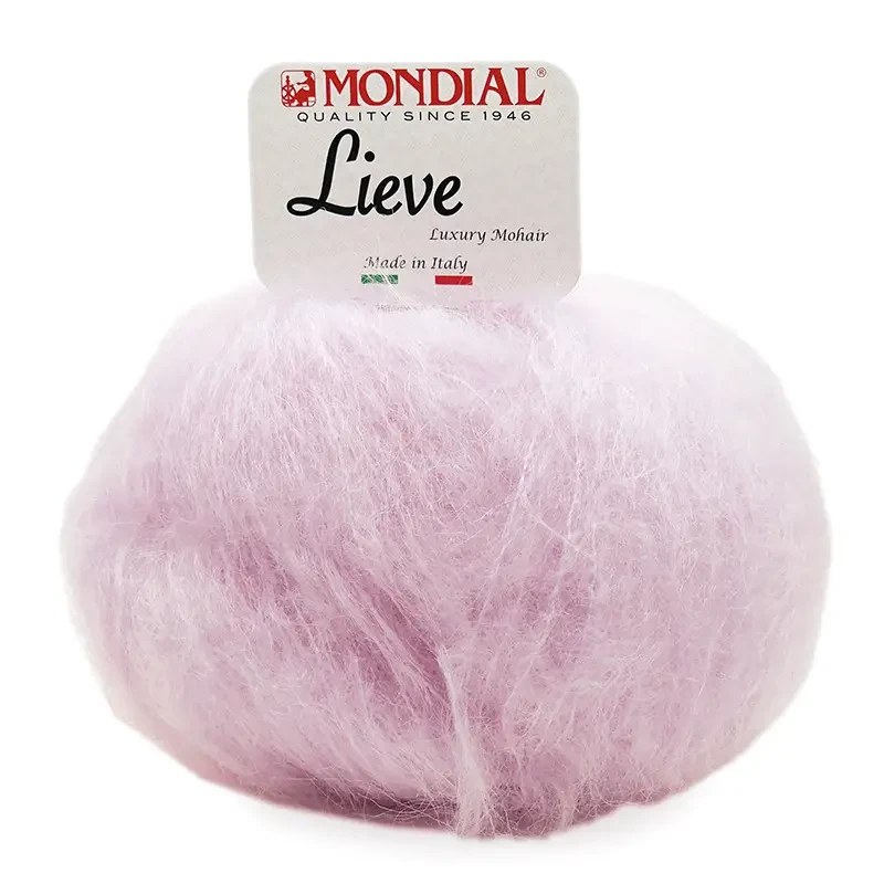 Пряжа Lieve/Лів, ніжно-бузковий 699, Mondial, фото 1