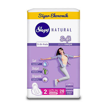 Прокладки гігієнічні Sleepy Soft Long-2 №20 Super Economic (280 mm)