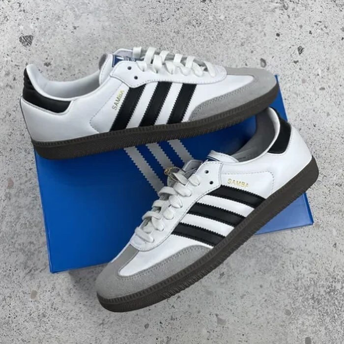 Кросівки чоловічі демісезонні Adidas Sambo комбіновані замшеві