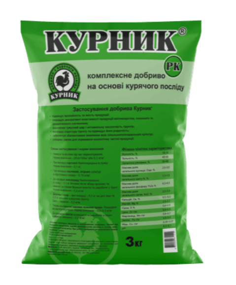 Органічне добриво Курник PK®, 3 кг