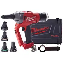 Заклепник акумуляторний безщітковий MILWAUKEE M18 ONEFPRT-0X (Ø4,8-7,0 мм) (каркас + HDкейс), фото 3