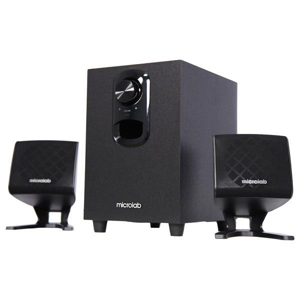 Акустична система MICROLAB M-108 2.1, 11W, mini-jack, чорний, фото 1