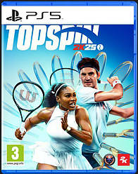 Гра консольна PS5 TOPSPIN 2K25, BD диск