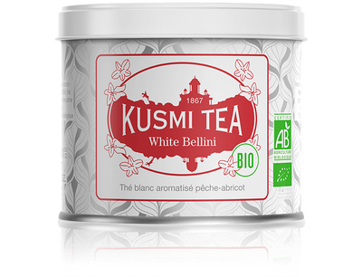 Білий чай Kusmi Tea White Bellini (Organic) 90 г, фото 1