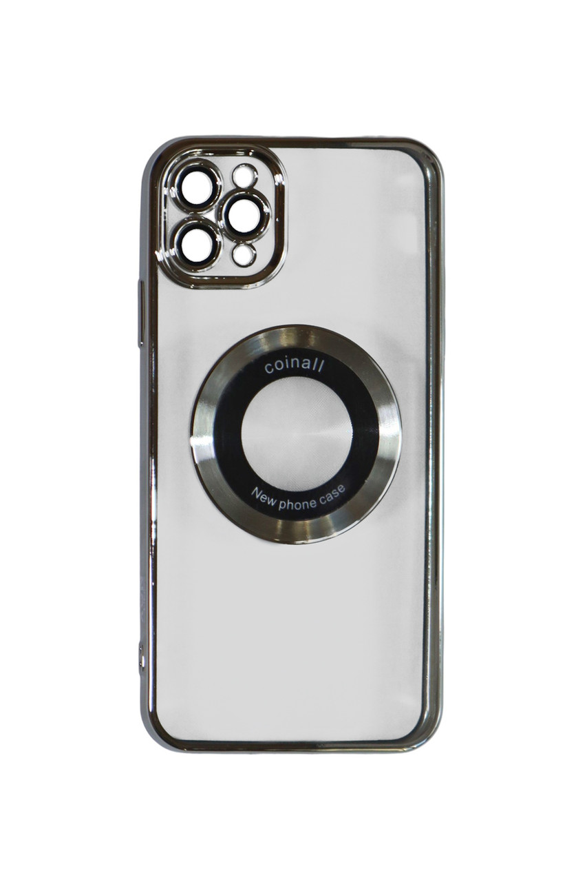 Магнітний чохол XON PhoneCase Magnetic для iPhone 11 Pro Max (PCMC1111400G 8154) Сірий/Прозорий