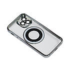 Магнітний чохол XON PhoneCase Magnetic для iPhone 11 Pro (PCMC1111300G 8161) Сірий/Прозорий, фото 5