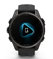 Garmin Fenix 8 смарт-годинник Amoled 43 мм Sapphire Carbon Grey Titanium 010-02903-21, фото 6