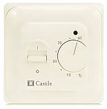 Терморегулятор Castle RTC 70.26 БІЛИЙ/ БІЖОВИЙ/ ЧОРНИЙ/ ЧОРНИЙ МАТОВИЙ, фото 3