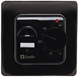 Терморегулятор Castle RTC 70.26 БІЛИЙ/ БІЖОВИЙ/ ЧОРНИЙ/ ЧОРНИЙ МАТОВИЙ, фото 5