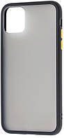 Чохол для iPhone 11 - LikGus Maxshield Matte Case, Black