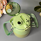 Універсальний зелений термос 1000 мл із нержавіючої сталі в різних кольорах Luna, фото 3