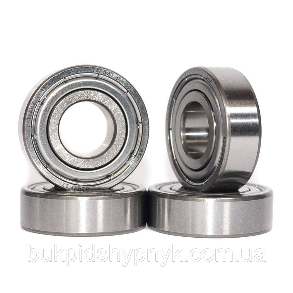 Підшипники на електросамокат Like Bike Duo (Промислове паковання) SKF 6202 ZZ (4 шт) (6202 2Z)(80202), фото 1