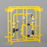 Вузол обліку газу з лічильником Itron Delta 2100 G250, G400 DN100 (1 лінія)