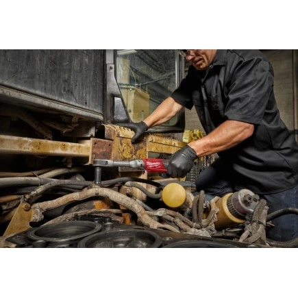 Гайкокрут кутовий акумуляторний 3/8 дюйма MILWAUKEE, M12 FIR38LR-0, 75Нм (+ перехідник)