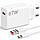 МЗП Type-C Xiaomi 67W USB-A HyperCharge Combo (BHR9465EU) white UA, фото 3