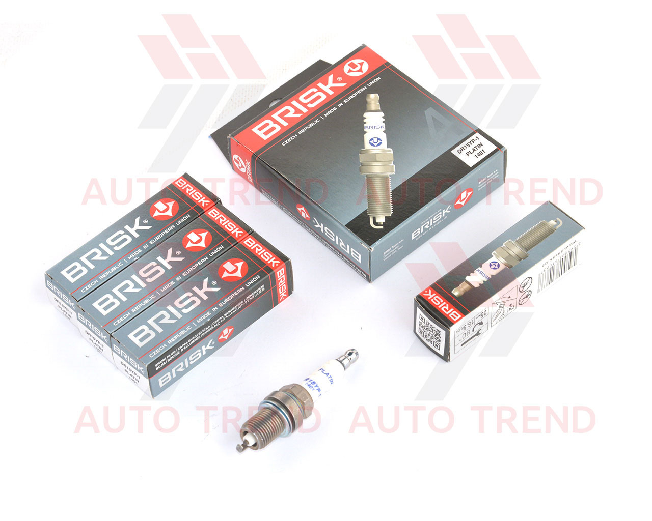 Свічка запалювання Platinum DR15YP1 Logan, Kia (BRISK) (DR15YP1)