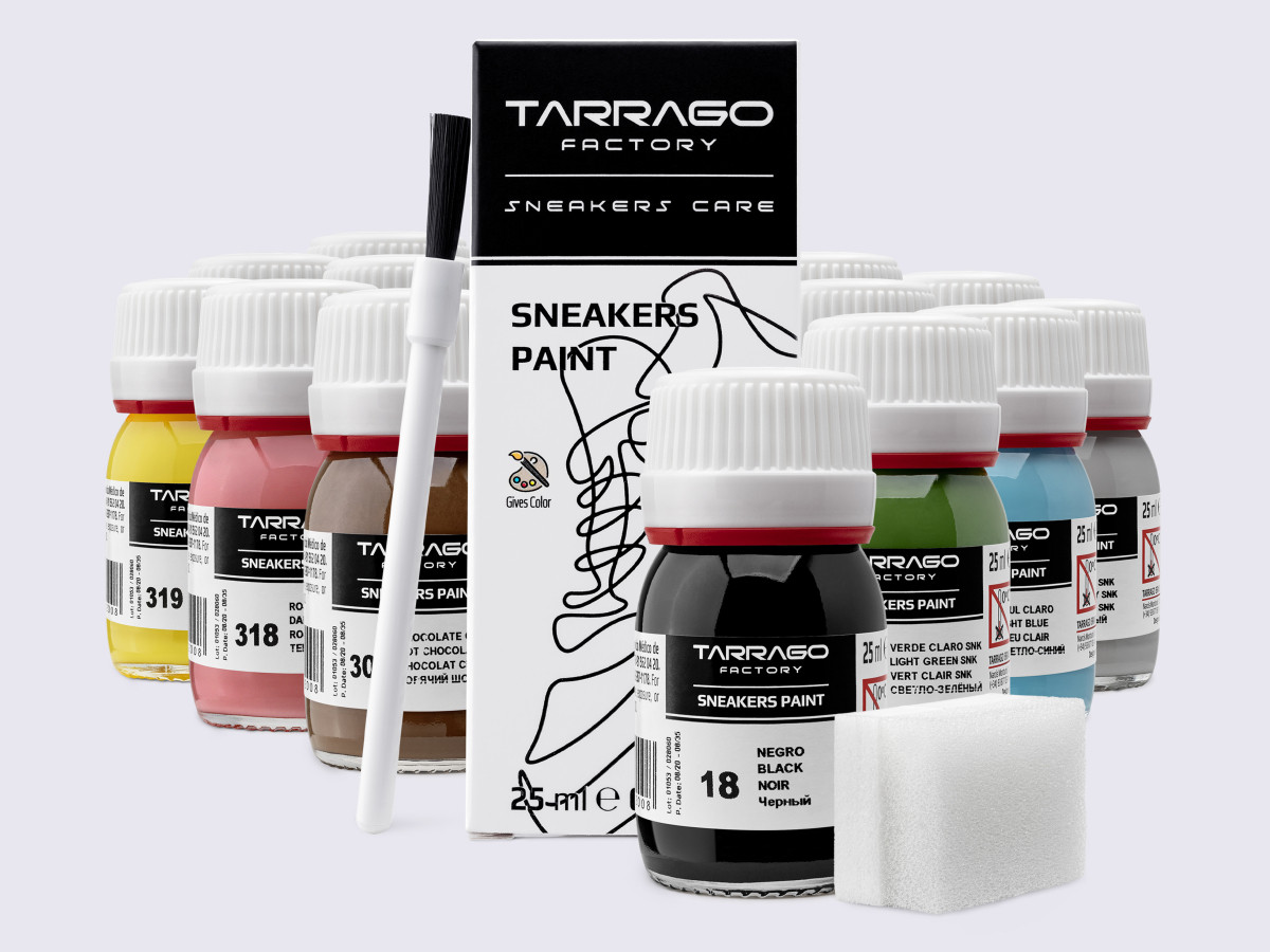 Фарба для кросівок Tarrago Sneakers Paint, 25 мл,TNC01, фото 1