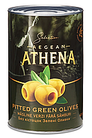 Оливки зелені без кісточки з/б 4300 мл (2,0 кг) Atlas 70/90 ATHENA