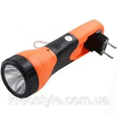 Акумуляторний ліхтар ASK 209 1LED 0.5 Вт, фото 3