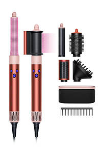 Мультистайлер Dyson Airwrap Long Volumise Strawberry bronze/Blush pink EU (581840-01)