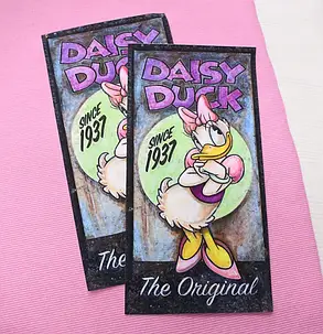 Нашивка Daisy Duck 130х200 мм, фото 3