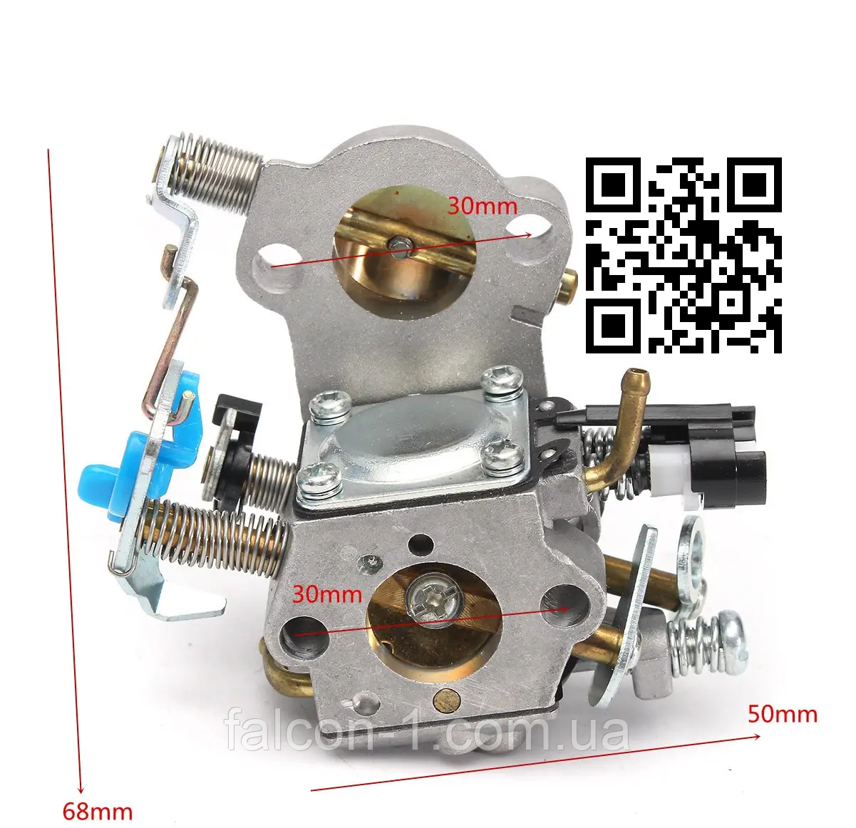 Карбюратор на бензопилу Jonsered CS 2255 5448830-01 5052784-01