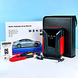 Автомобільний пуско-зарядний пристрій Бустер із насосом Jump Starter J16 Led екран 39800mah USB+Type-C, фото 3